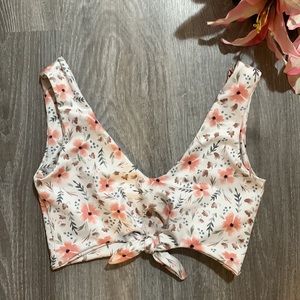 Imagine Perry High-Rise Knot-Front Bikini